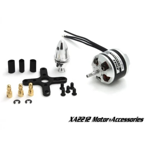 Vente en gros Emax XA2212 Moteur Brushless + Accessoires 820KV 980KV 1400KV pour RC FPV Racing Freestyle Drones